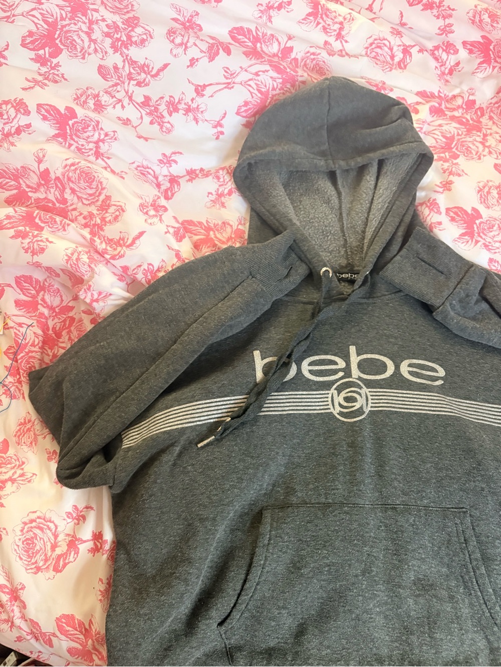 Bebe Cropped Hoodie